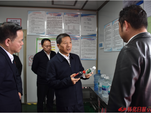 许忠建在溆浦县调研