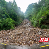 新邵白水洞景区突遭山洪暴发