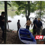 绥宁县红岩镇开展打击非法捕捞专项整治活动