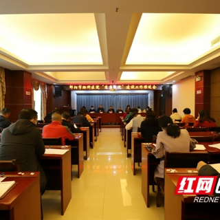 邵阳市脑科医院召开“清廉医院”建设工作推进会