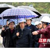 省水利厅来邵督导水利备汛工作