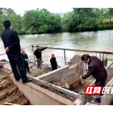 新宁金石镇：新寨河河道整治工作如火如荼