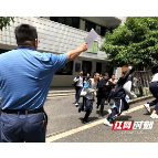 邵阳市第六中学开展2021年应急疏散演练活动