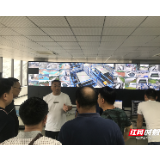 张家界市自来水有限责任公司来隆回进行水厂建设交流考察