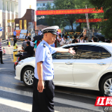 新邵交警圆满完成2021年高考交通安保任务