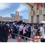 武冈公安全力以赴护航高考