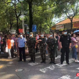 莘莘学子执笔逐梦，大祥公安全力护航