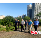 邵阳经济技术开发区红旗河河长带队开展巡河工作