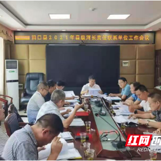 洞口：担起生态文明建设政治责任 确保实现2021年河长制工作目标