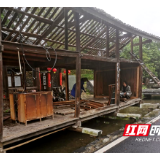 绥宁县乐安铺乡开展河道清四乱及妨碍河道行洪突出问题整治