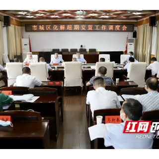 严华在市城区化解超期安置工作调度会上强调：高效推进化解超期安置工作 全力打造群众满意的安居工程