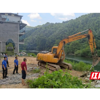 绥宁：依法拆除河道违建 全面推进河道治理