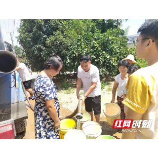 洞口县竹市镇：抗旱送水忙 灌溉保秋收
