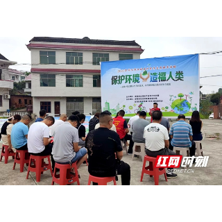 北塔区积极开展环境保护宣传志愿服务活动
