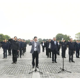 赶考日,市委书记在橘子洲头领誓