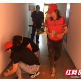 红色力量领奏楼宇 “文明曲” 织密公共卫生防护网