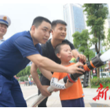 长沙县消防宣传车进社区  谱写“平安社区”主旋律