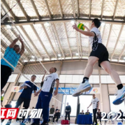 荟统计菁英·展运动风采 长沙市统计系统举行第四届职工气排球赛