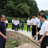 湖南建工集团考察组来韶山考察交流