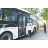 宁乡：213台公交车化身文明创建“宣传员”