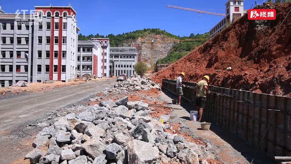 桂阳展辉学校:加班加点抢工期 冲刺开学季_桂阳县_湖南频道_红网