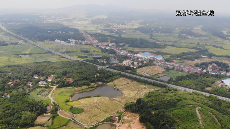 飞阅鼎城丨双桥坪环抱绿水傍青山