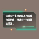 农村地区防疫指南｜关于健全基层疫情防控体系，这些举措你了解吗？