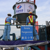 雅万高铁全线无砟轨道板施工完成