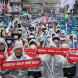 韩美联合军演引发韩国民众反对