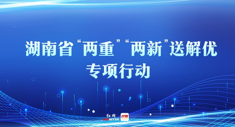 专题丨湖南省“两重”“两新”送解优专项行动