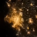 视频丨太美了！空间站拍摄灯火里的中国