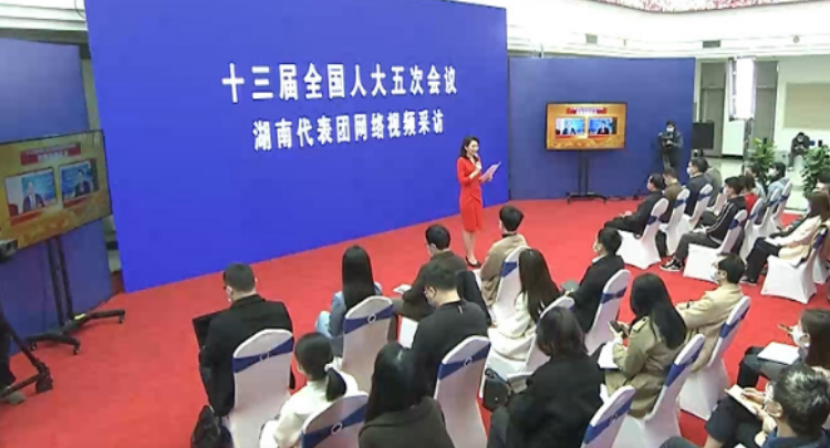 两会集锦丨湖南代表团举行首场网络视频集中采访