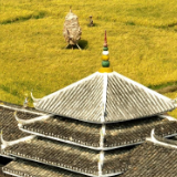 广西三江：沃野环抱村屯 侗寨秋色如画