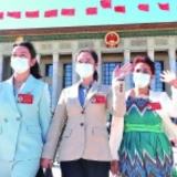 听，奋进的足音铿锵悦耳