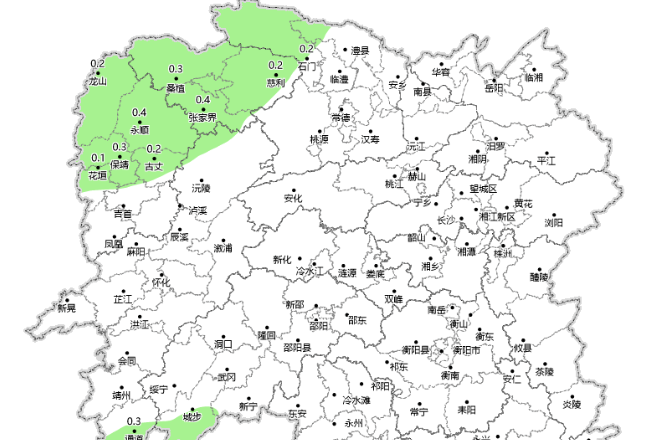 今明天湖南大部阳光在线气温升，19日起有寒潮大风降温降雨天气过程