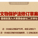 文物保护法修订草案二审稿进一步加强文物保护管理