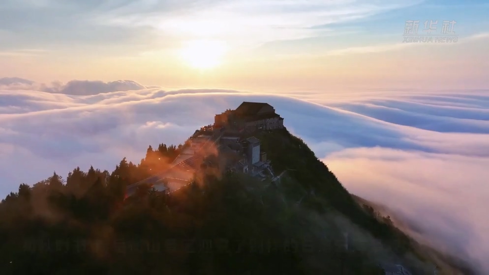 南岳衡山迎来“云海季”