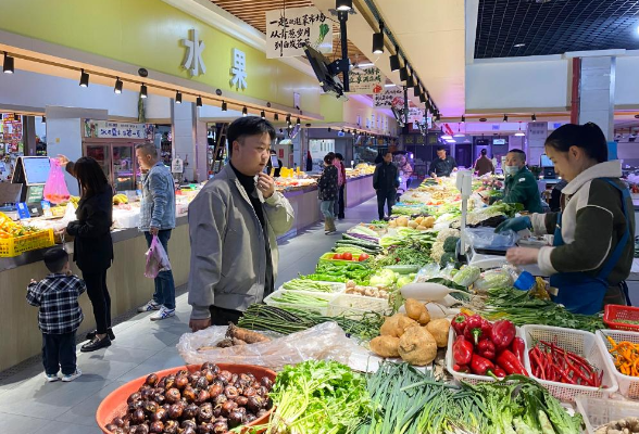 湖南衡阳：小菜场的智慧焕新