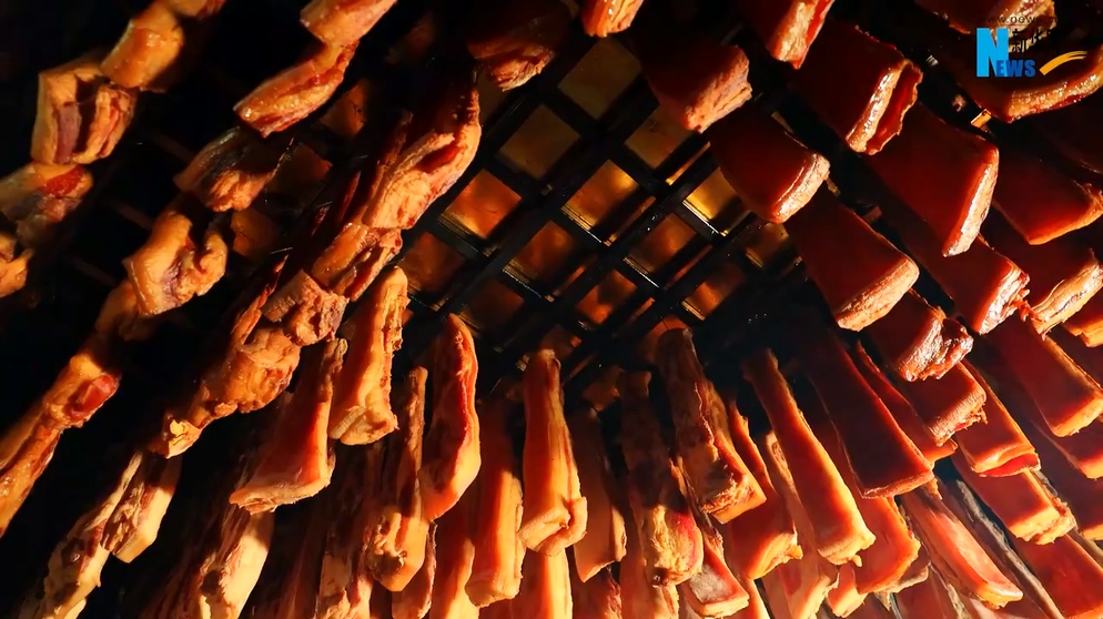 桂阳：腊味飘香“熏”出特色产业