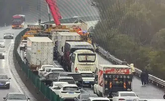 注意绕行！许广高速湖南衡阳一路段发生事故