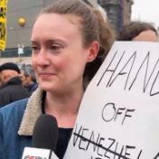 美国多地举行抗议活动 要求政府停火止战