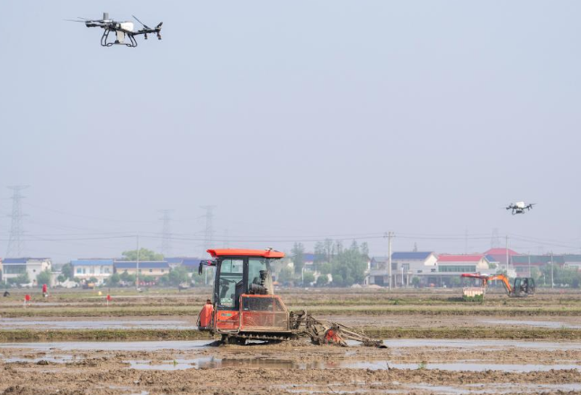 湖南望城：智慧农场春耕忙