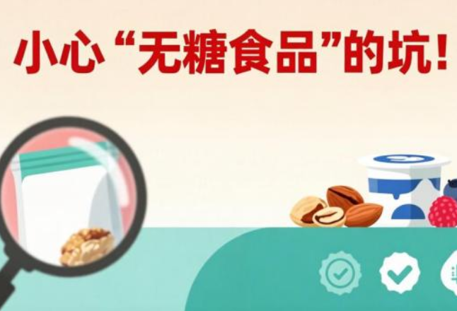 小心“无糖食品”的坑！一文看懂如何根据包装标签选零食