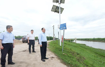 全省进入降雨集中期，毛伟明赴益阳检查防汛备汛