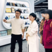 湖南劳动人事职院调研麦扑文旅 共探智慧文旅发展新趋势