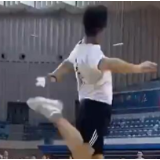 毽子踢出了轻功的感觉