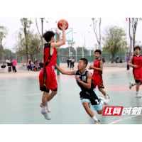 湘潭市中职学生“文明风采”男子篮球赛在市工贸中专开赛