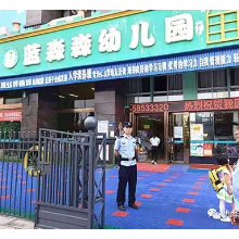 九华公安积极开展校园安保维稳，为校园安全撑起“平安伞”