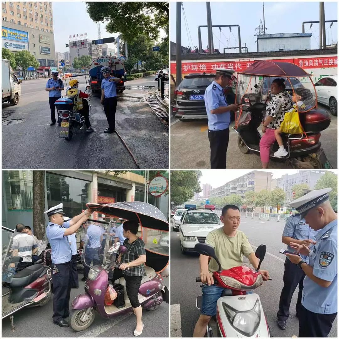 动真格！莲乡交警又开展摩托车专项整治行动了