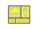 湘潭市气象台6月29日16时26分发布暴雨黄色预警信号